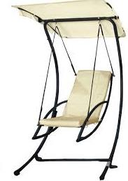 SALINCAK MİNDERLİ TEK KİŞİLİK GÖLGELİKLİ METAL