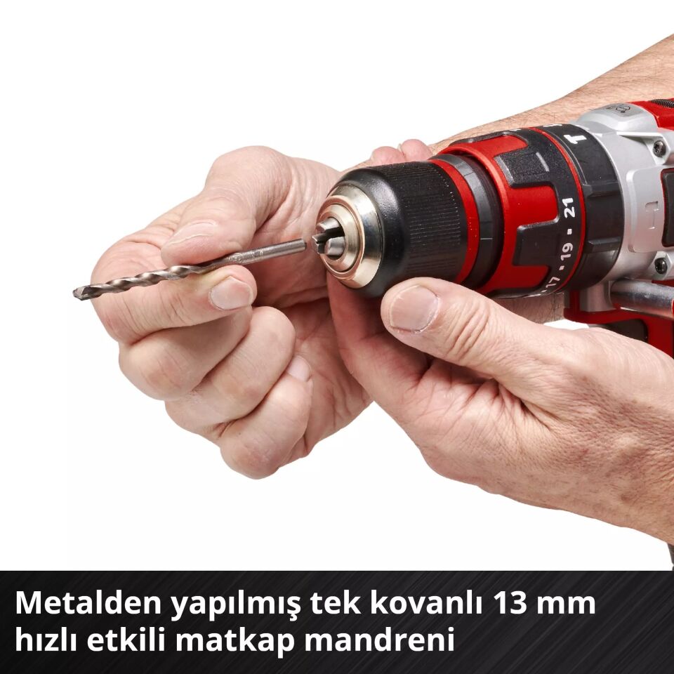 AKÜLÜ DARBELİ VİDALAMA MATKAP TE-CD 18/48 Li-i