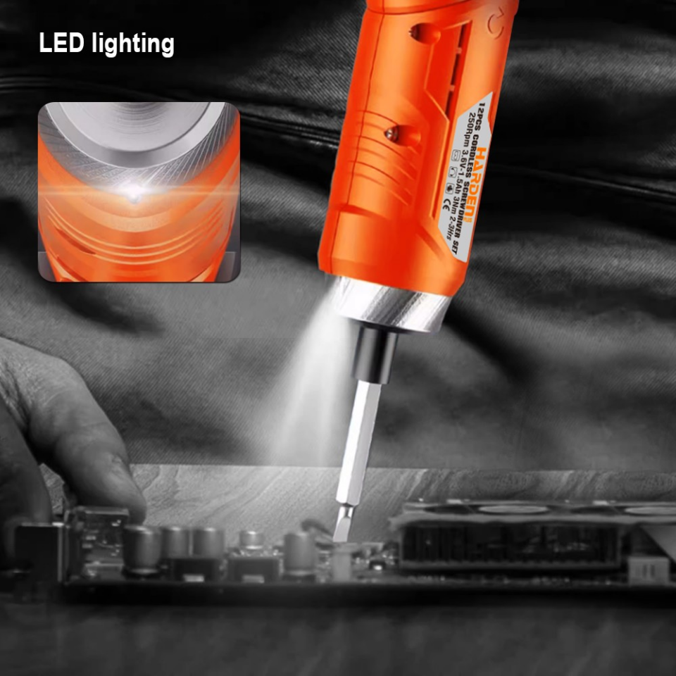 AKÜLÜ TORNAVİDA SETİ 12 PARÇA