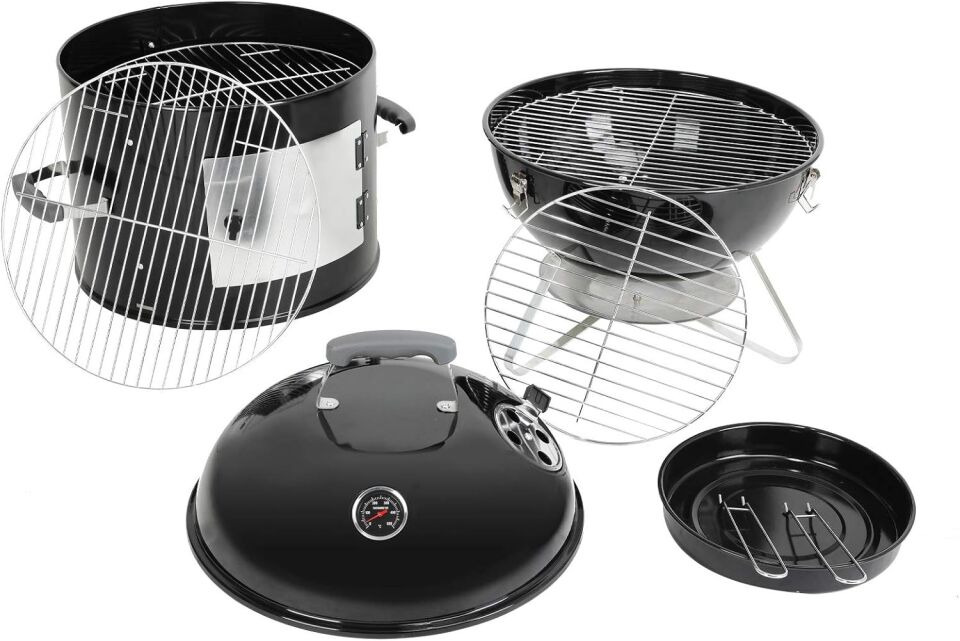 BARBEKÜ DİKEY KÖMÜRLÜ BARBEKÜ SMOKER