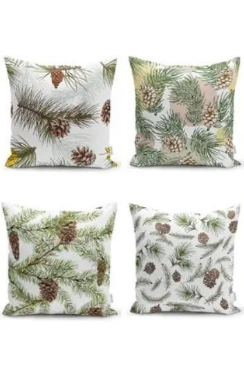 KIRLENT KILIF KARE YILBAŞI KOZALAK SET 4 LÜ