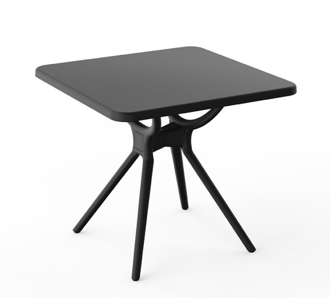 NET*/ MASA KARE PLASTİK HIMALAYA 80X80 SİYAH