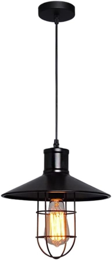 AVİZE RETRO ATEŞ BÖCEĞİ METAL SİYAH 27*30CM TP