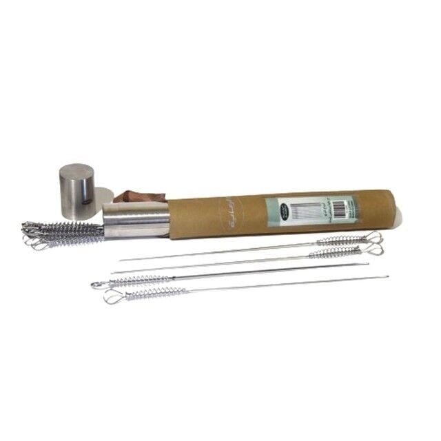 MANGAL ŞİŞ SETİ KILIFLI-YAYLI SAPLI PASLANMAZ 41CM