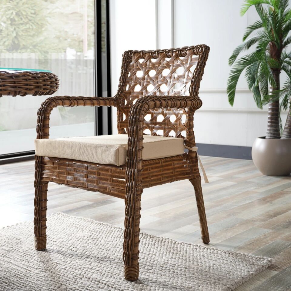 NET*/MASA SANDALYE TK. AYAZ 4 KİŞİLİK 90x90x75CM K