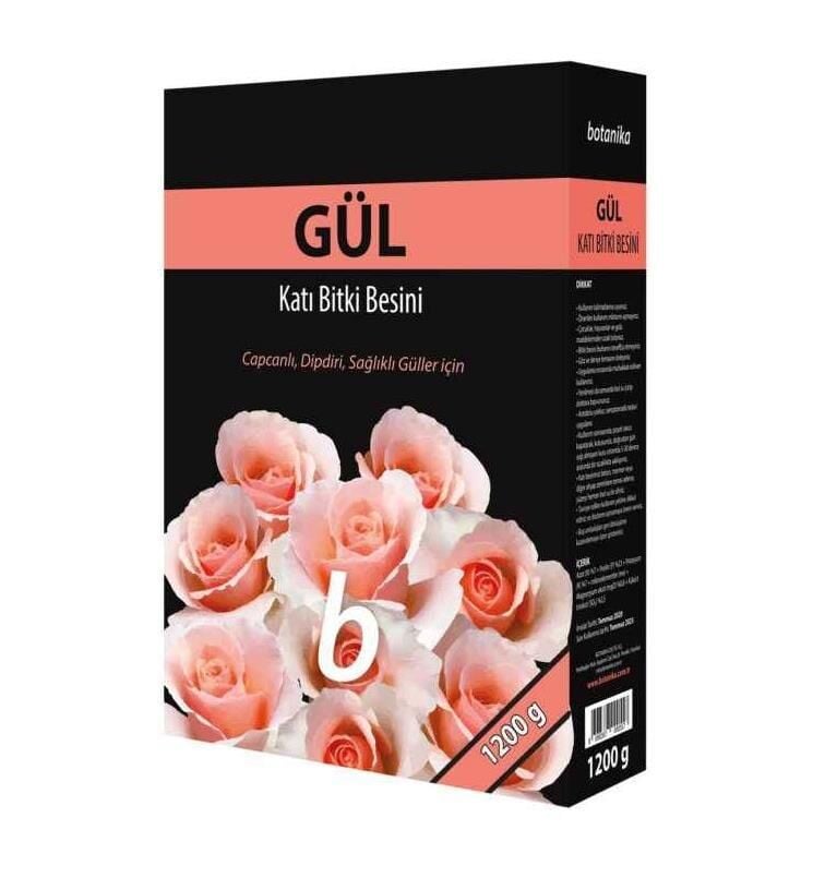 BİTKİ BESİNİ KATI GÜL GRANÜL 1200 GR