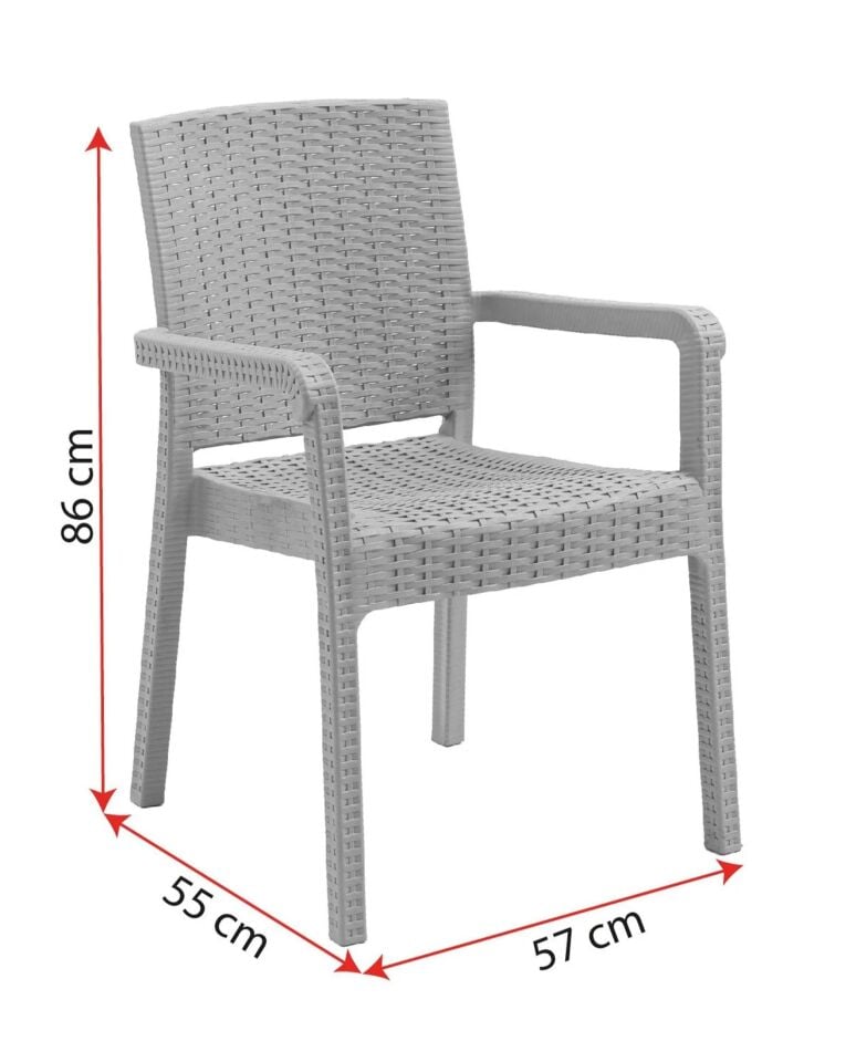 NET*/MASA SANDALYE TK. KİNG 6 KİŞİLİK 150x90x75CM