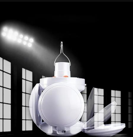 SOLAR BEŞ AMPÜL AÇILIP/KAPANAN LAMBA 12*13CM TP