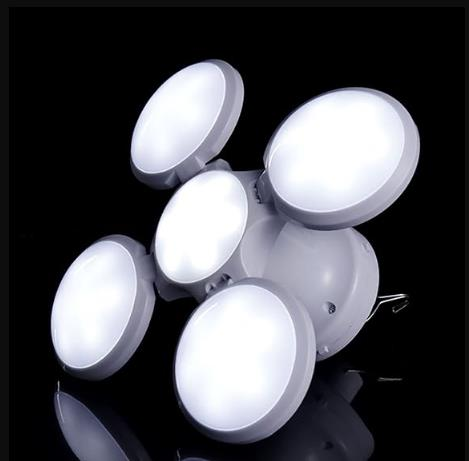 SOLAR BEŞ AMPÜL AÇILIP/KAPANAN LAMBA 12*13CM TP