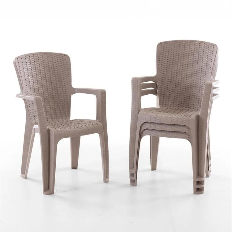 MASA SANDALYE TK. SİDE 6 KİŞİLİK 150x90x75CM CAPPU