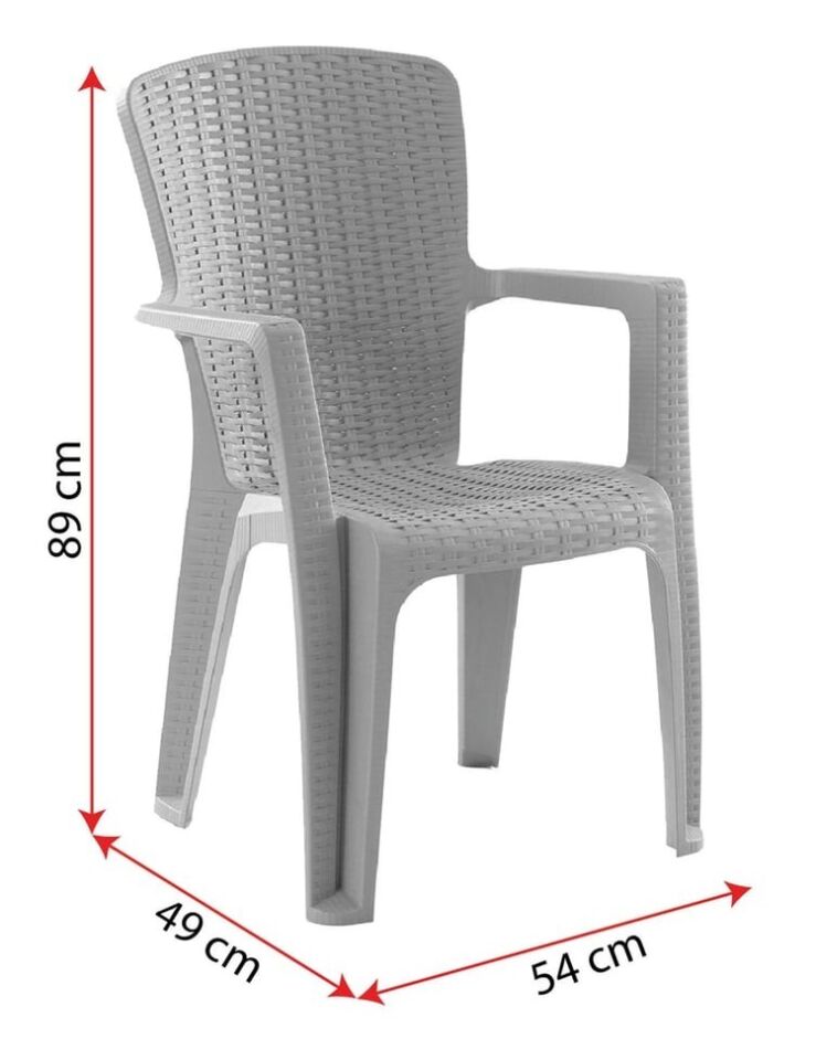 NET*/MASA SANDALYE TK. SİDE 6 KİŞİLİK 150x90x75CM
