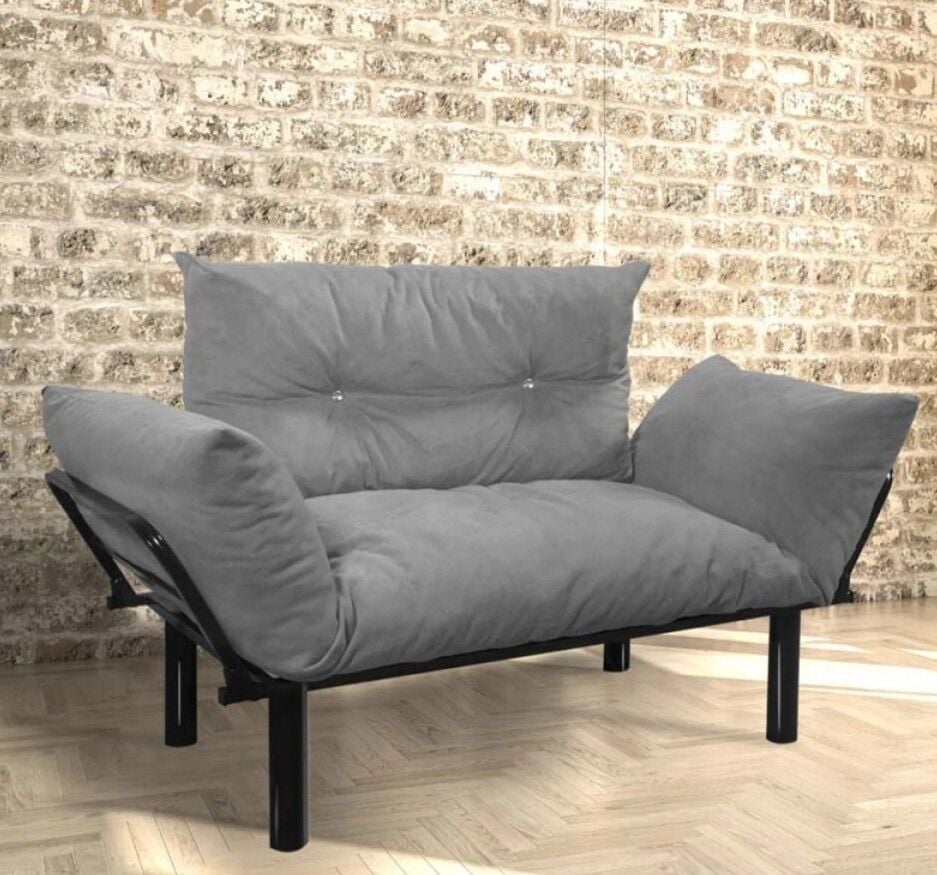 NET*/KOLTUK İKİLİ ADA 125x60x90CM GRİ