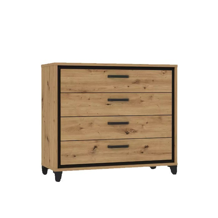 ŞİFONYER 4 ÇEKMECELİ ÇAM 80x40x92CM