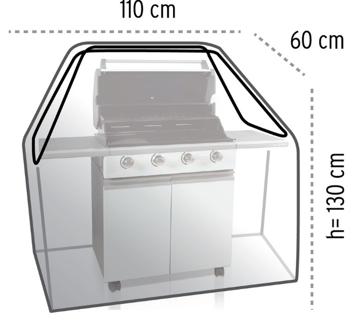 KORUMA ÖRTÜSÜ TEZGAHLI MANGAL 110x60