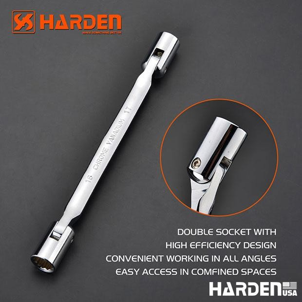 ÇİFT TARAF OYNAR BAŞLI LOKMA ANAHTAR 10X11MM