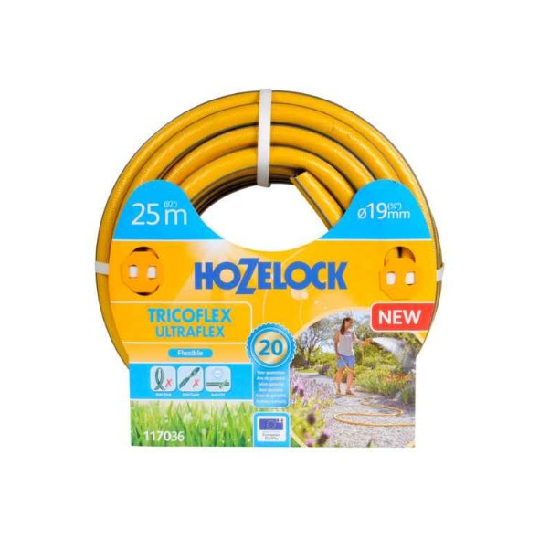 HORTUM TRICOFLEX ULTRAFLEX 25M 3/4  HOZELOCK TP