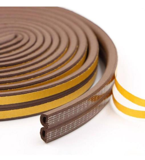 İZOLASYON BANDI KAPI PENCERE EPDM KAHVERENGİ