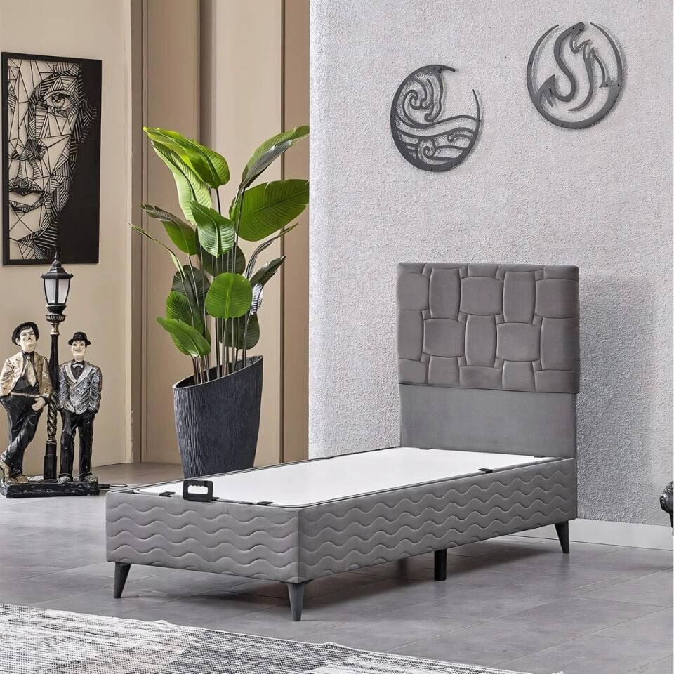 NET*/YATAK BAZA BAŞLIK TEK KİŞİLİK VİZYON SET 90X1