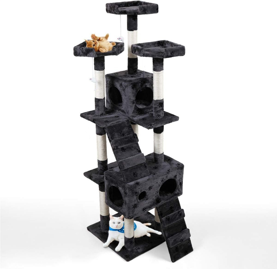 EVCİL HAYVAN KEDİ TIRMANMA AĞAÇ EVİ