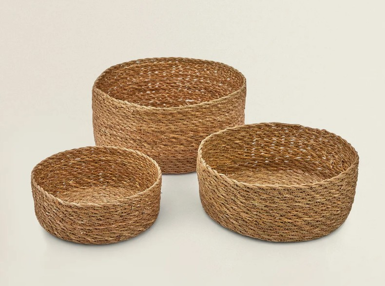 SELE YUVARLAK YEŞİL/GRİ DİKİŞLİ S/2