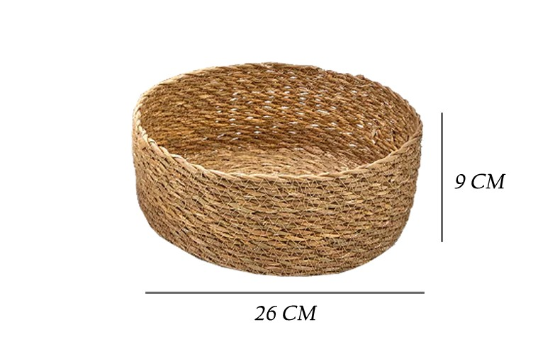 SELE YUVARLAK YEŞİL/GRİ DİKİŞLİ S/2