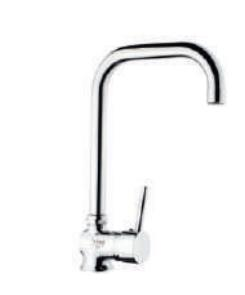 SERMİX DELTA EVYE BATARYASI KROM TP