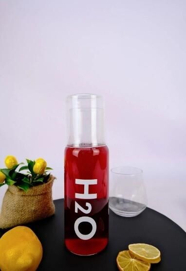 BAŞUCU SÜRAHİSİ BARDAKLI CAM 600ML