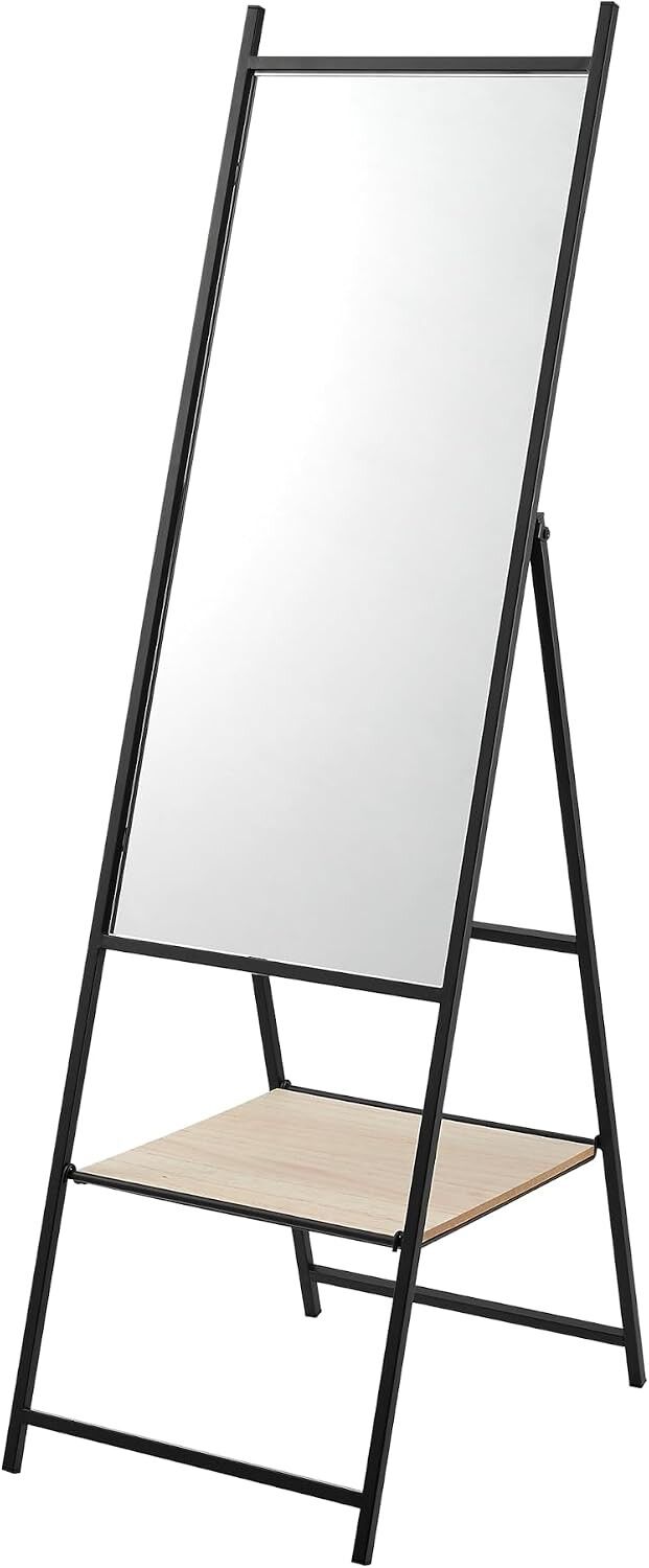 AYNA MODERN MİNİMALİST BOY AYNASI GRİ 44.2x160CM
