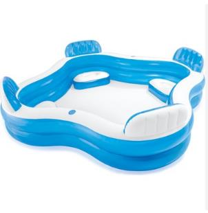 HAVUZ ŞİŞME AİLE HAVUZU KOLTUKLU 229X229CM