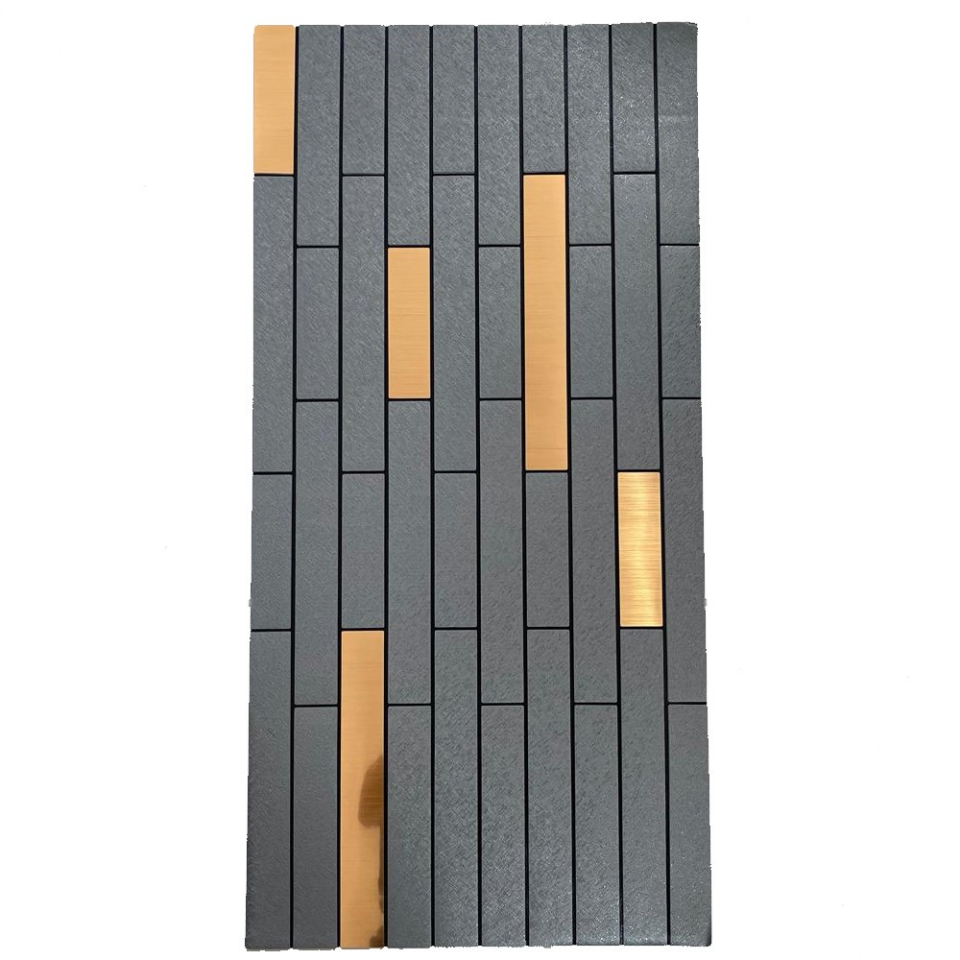 PVC DUVAR KAPLAMASI YX-M02-1 3D METRO 30x60 CM