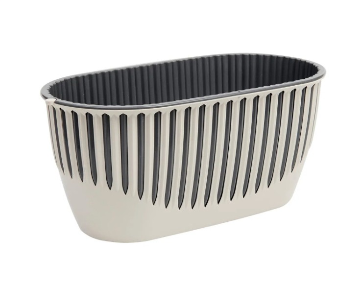 SAKSI BALKON PİANO OLUKLU BEYAZ NO1 4,5LT