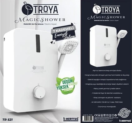 ELEKTRİKLİ ŞOFBEN TROYA