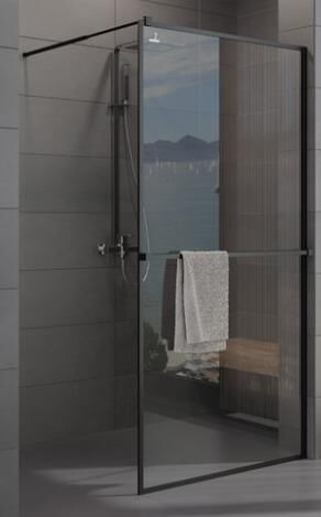 100CM ATEN SABİT 8MM CAM SİYAH PRFL