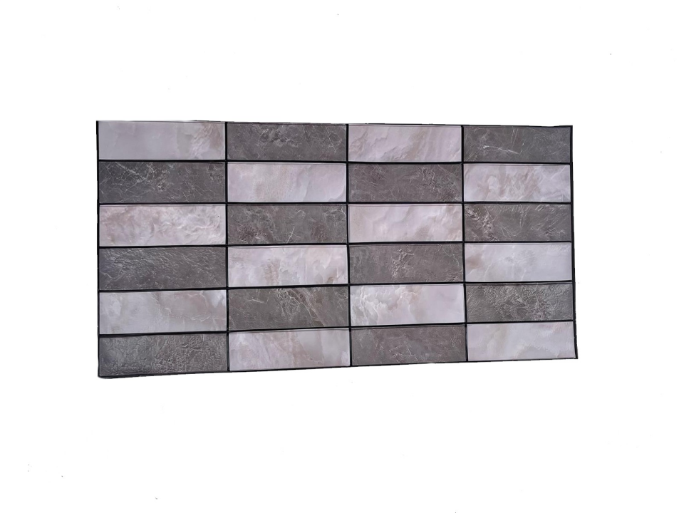 PVC DUVAR KAPLAMASI MKK-011 3D BLOK 30x60 CM