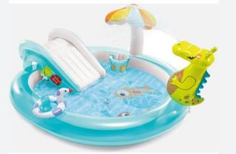 NET*/ HAVUZ ŞİŞME ÇOCUK KAYDIRAKLI 200X170CM