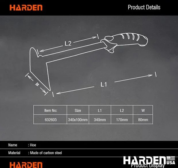 BAHÇE ÇAPASI 340x100mm