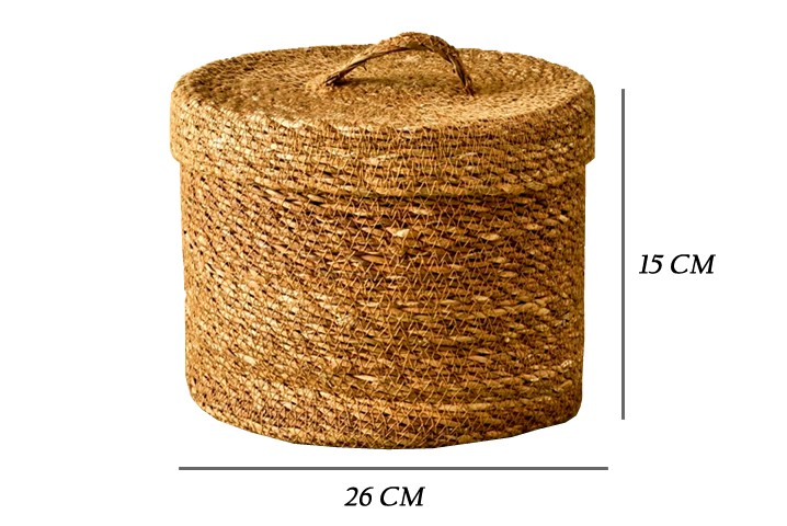 SELE YUVARLAK YEŞİL/GRİ DİKİŞLİ S/12