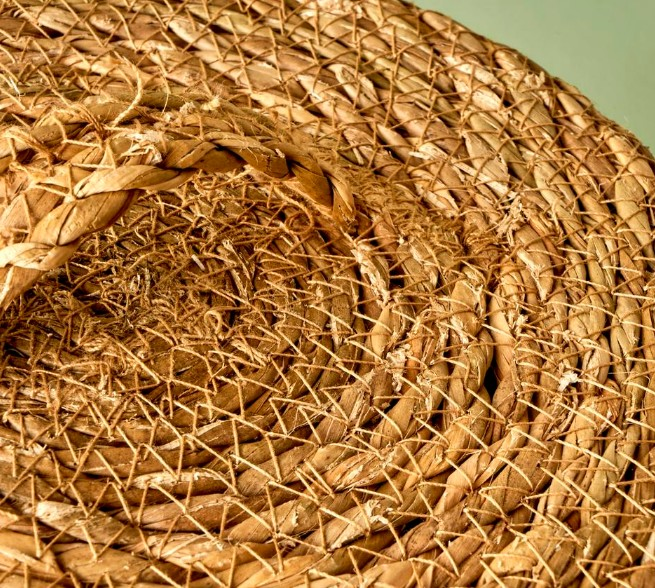 SELE YUVARLAK YEŞİL/GRİ DİKİŞLİ S/13