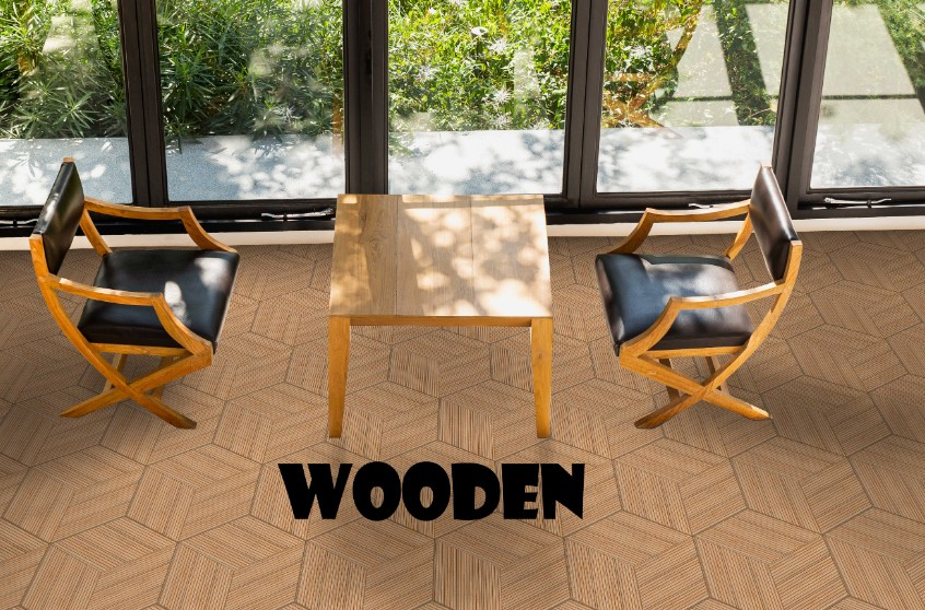 43,5X50,30 WOODEN SAFE BEIGE T:9