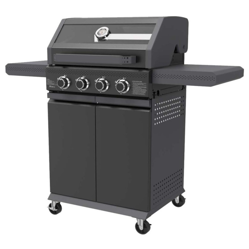 BARBEKÜ GAZ OCAĞI FIRIN VE BARBEKÜ IZGARASI 5GÖZLÜ