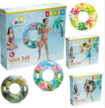 SİMİT ŞİŞME TUTMALI TROPİKAL DESEN  97CM