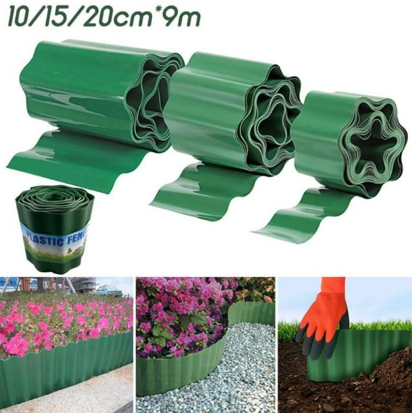 PLASTİK KENAR ÇİTİ RACO 9m x 20cm