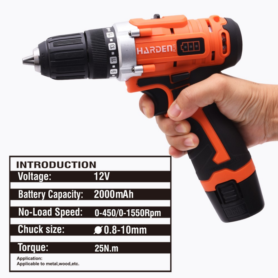 AKÜLÜ MATKAP 12V