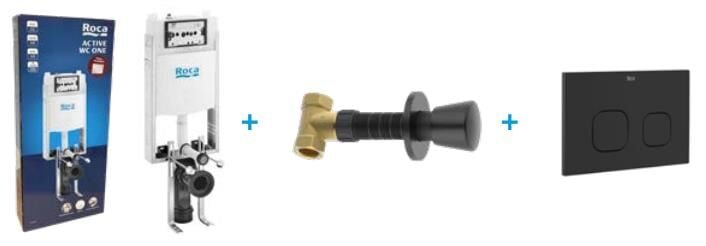 ACTIVE ONE GÖMME RZVR KNTRL PANELİ+STOP VALF SİYAH