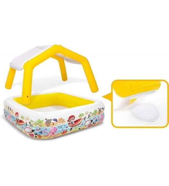 NET*/ HAVUZ ŞİŞME EV GÖLGELİKLİ 157X157X122CM