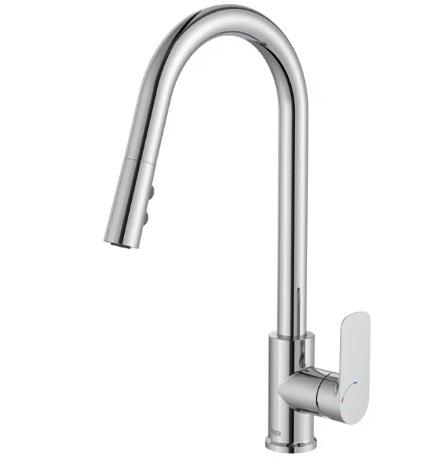 CALA SPİRALLİ EVYE BATARYASI KROM