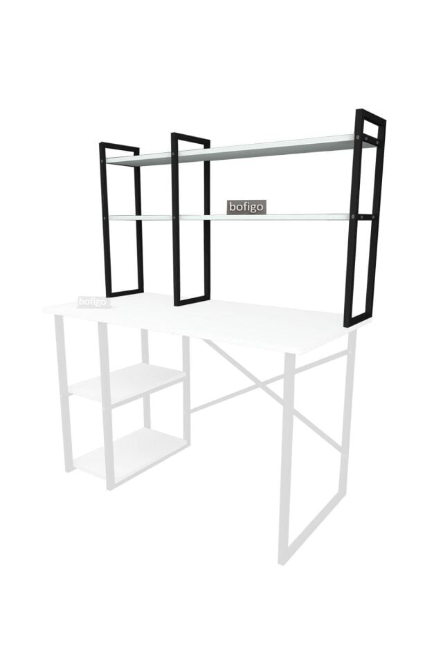 RAF MASA ÜSTÜ 2 KATLI 4 BÖLMELİ  BEYAZ