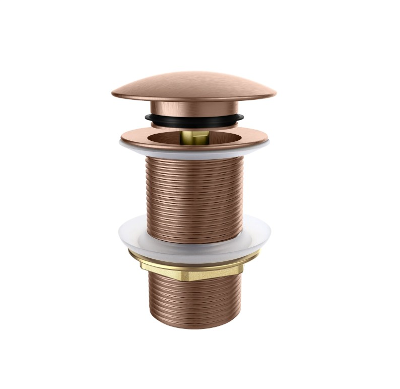 ORT-POP-UP SİFON ÜST TAKIM DELİKSİZ BRONZ