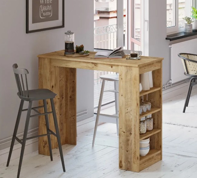 BAR MASASI FORZA 120x50x100 DİŞ BUDAK