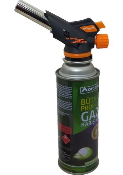 PÜRMÜZ SET ÇAKMAKLI + 227 GR GAZ